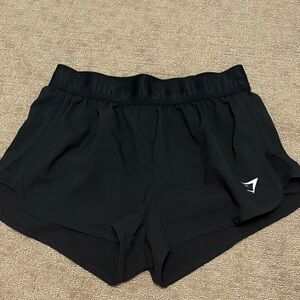 black gymshark shorts!